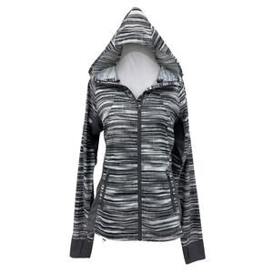 Marmot Jacket Womens M Medium Multi Full Zip Windbreaker Striped Vented Hooded